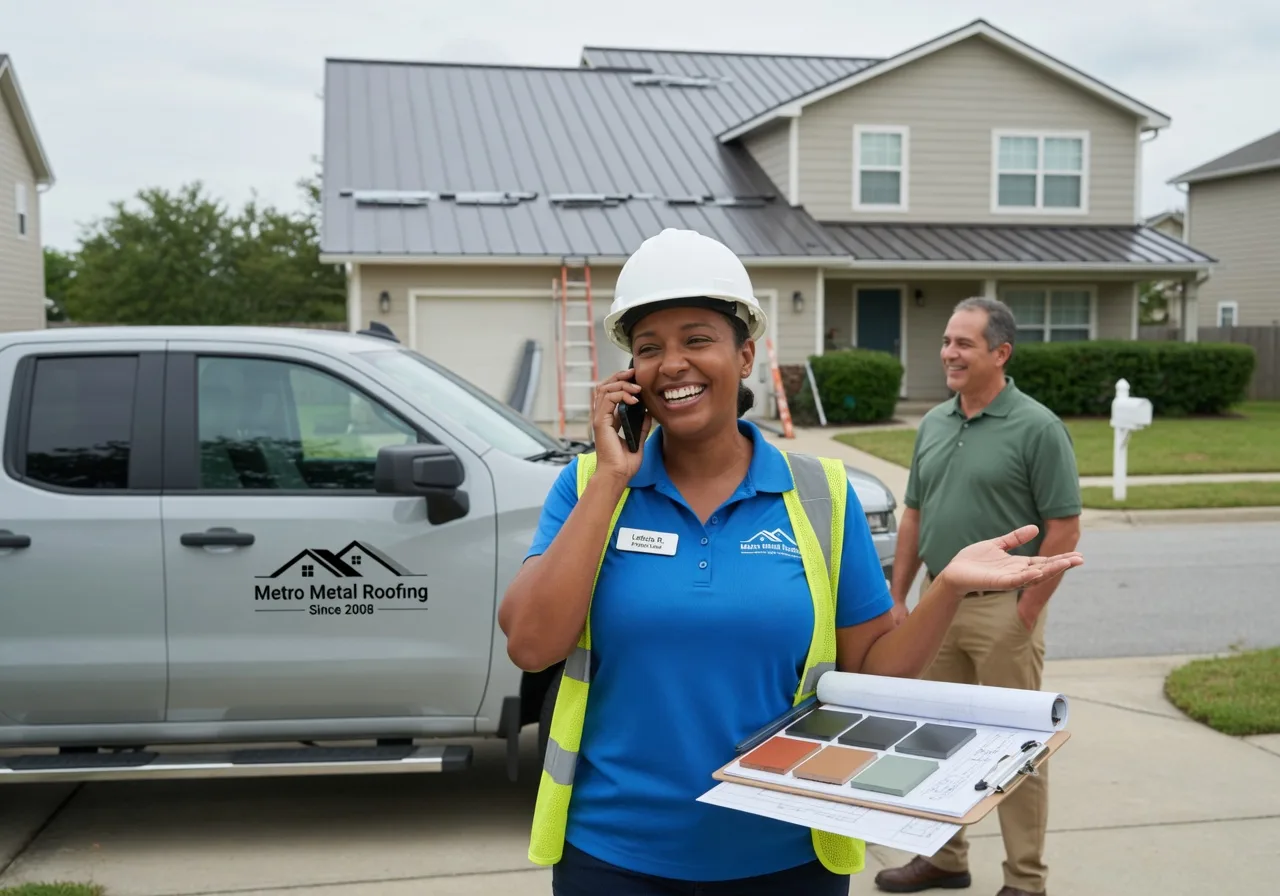 Storm Damage Metal Roof Repair in La Jara, NM